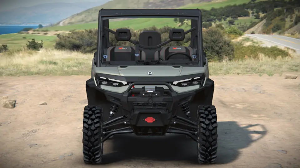 Can-Am Defender X mr with half-doors 2027 — Can-Am