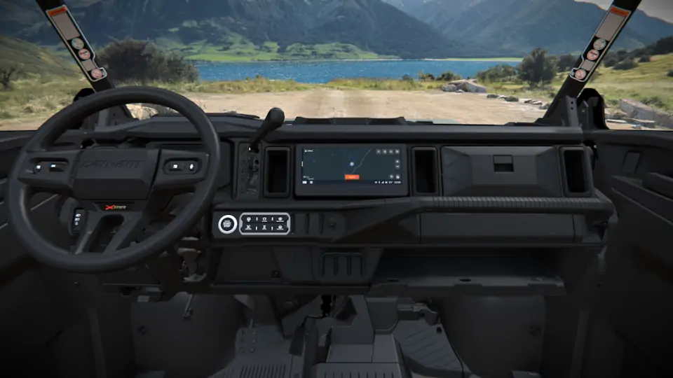 Can-Am Defender X mr with half-doors 2027 — Can-Am