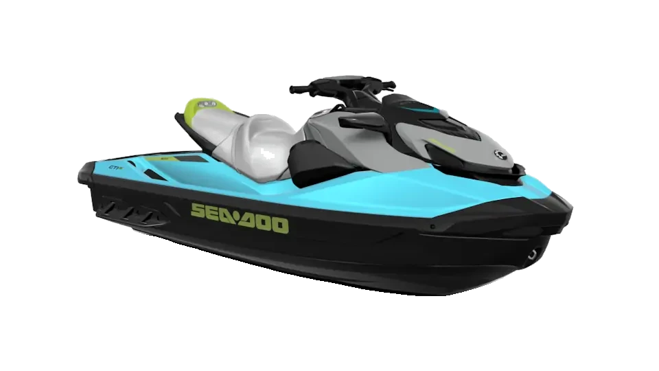 Sea-Doo GTI SE 130 2027, цвет Teal Blue / Manta Green