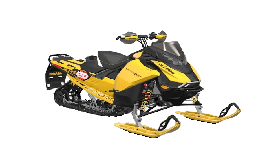 Ski-Doo Backcountry X-RS 2027, цвет Circuit Yellow - 20th Anniversary
