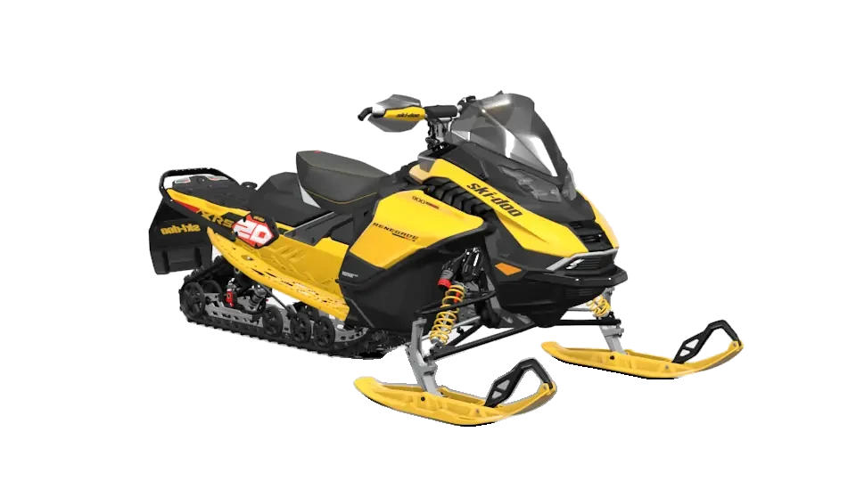 Ski-Doo Renegade X-RS 2027, цвет Circuit Yellow - 20th Anniversary