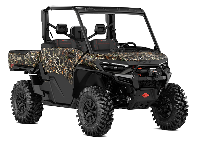 Can-Am Defender X mr with half-doors 2027, цвет Dark Wildland Camo