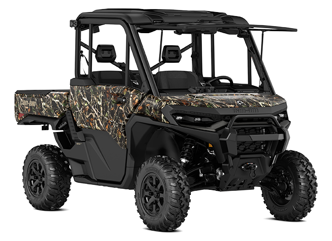 Can-Am Defender XT CAB 2027, цвет Dark Wildland Camo